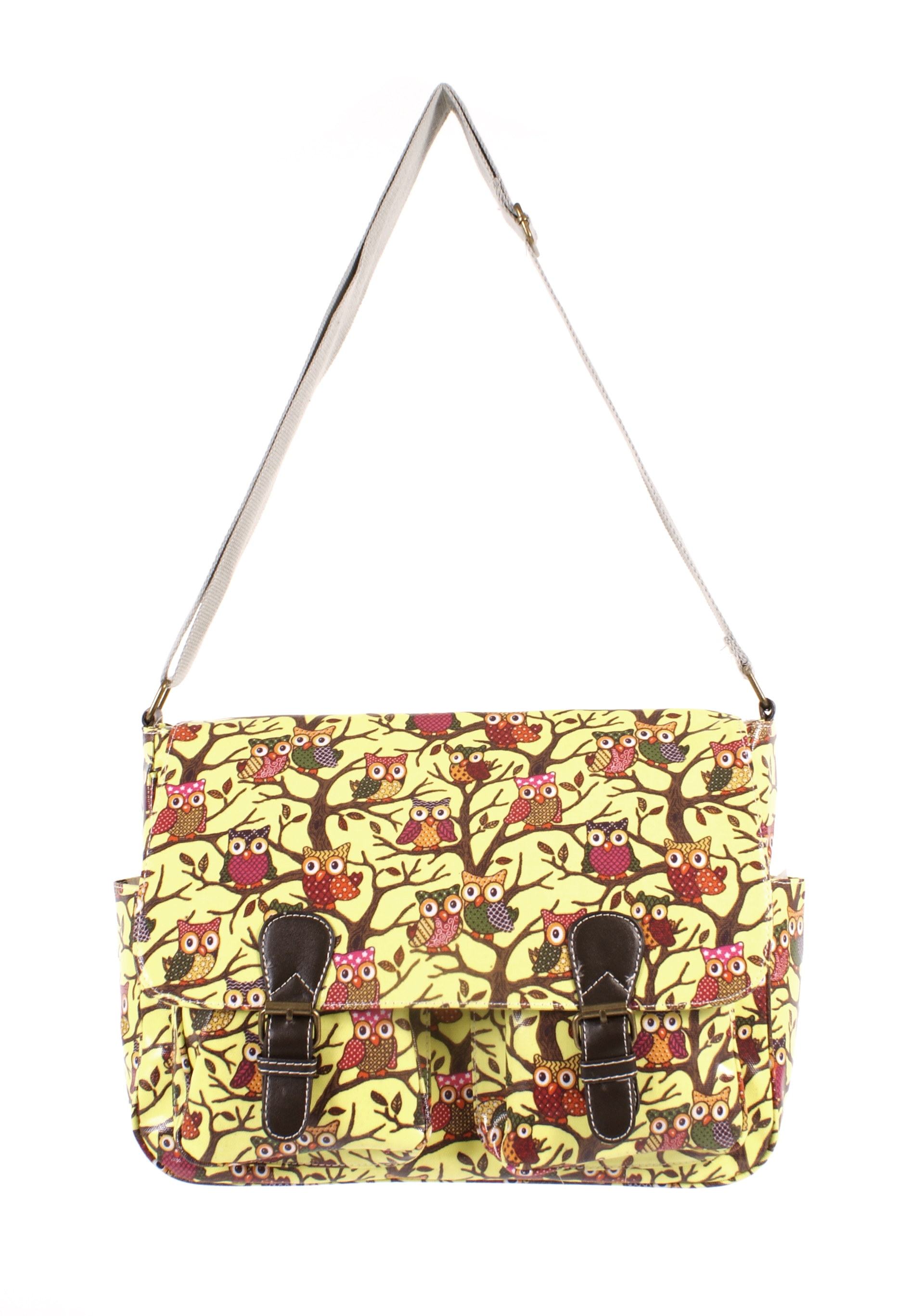 (image for) 0223 OWL BAG YELLOW